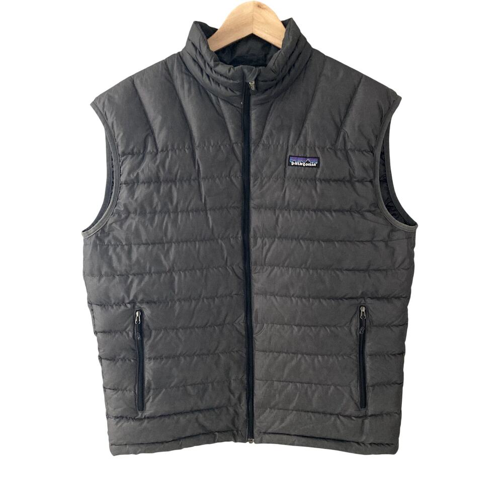 Patagonia Mens Down Sweater Vest Gray 84621 Medium